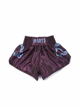 MANTO MUAY THAI SHORTS DUAL -brown
